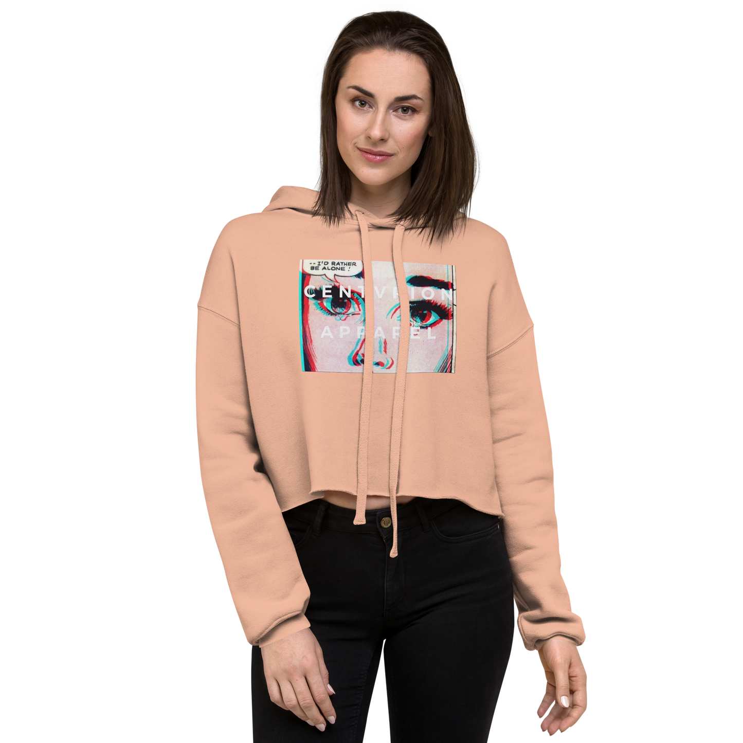 ALONE Woman's Crop Hoodie